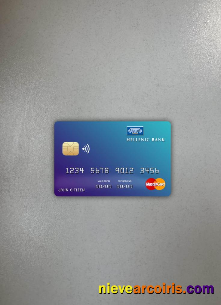 Cyprus Hellenic bank mastercard photolook